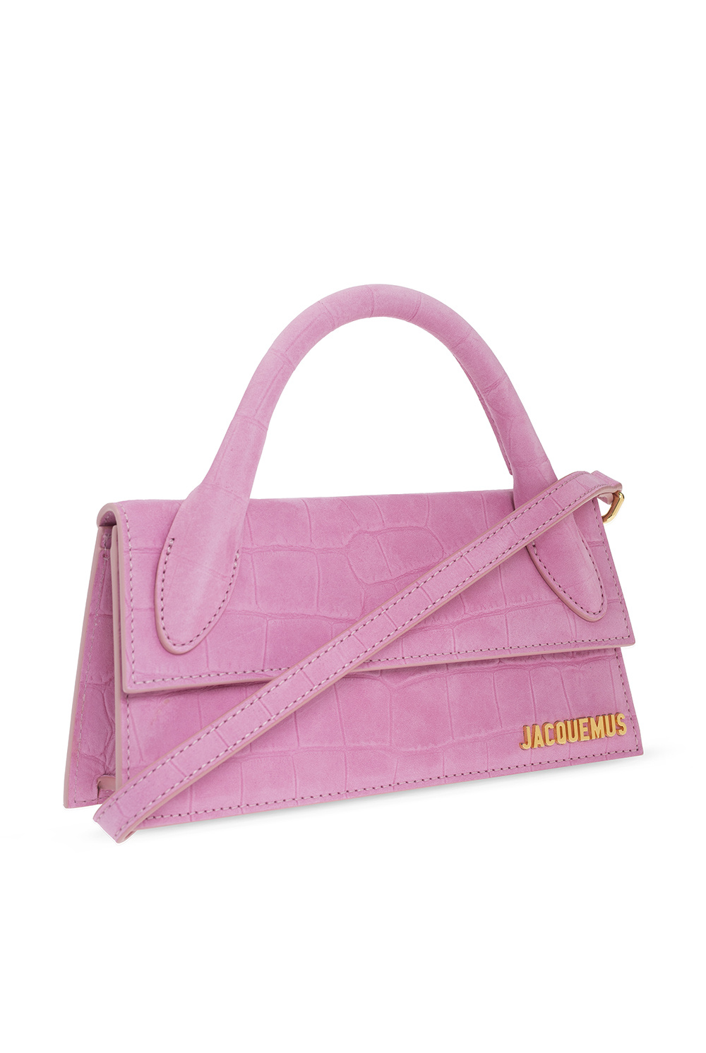 Pink 'Le Chiquito Long' shoulder bag Jacquemus